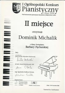D. Michalik II miejsce Libiąż 2018 300