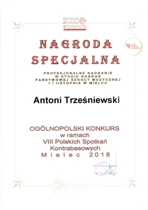 A. Trześniewski nagroda specjalna Mielec 2018 300